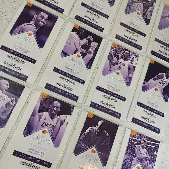 Authentic Kobe Bryant Ticket Stub - Final Season - March 15th, 2016 - Picture 2 of 2